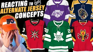 Some of the BEST NHL Alternate Hockey Jersey Concepts!