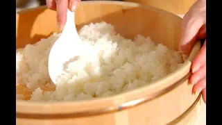 Как готовят в Японии рис для суши. Как вкусно приготовить рис.