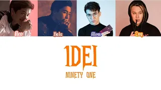 NINETY ONE - 1DEI [КАРАОКЕ,ТЕКСТ,СӨЗІ]