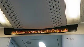 Southern Rail: Polegate - London Bridge FULL ANNOUNCEMENT