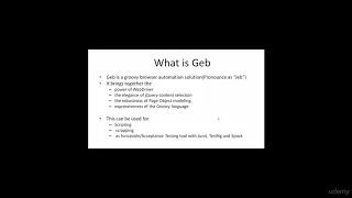 Learn Automation with Geb and Spock - learn Automation Testing