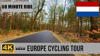 Europe cycling tour:  4K Full Ride from Nijkerk to Nunspeet 🇳🇱