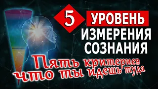 5 уровень измерения сознания. 5 критериев, что ты туда идешь