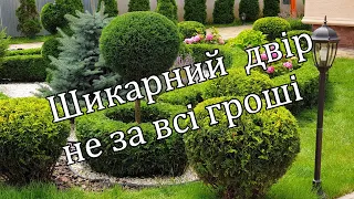 Шикарний двір за мінімальний бюджет. 5 основних елементів ландшафтного дизайну