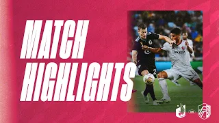 MATCH HIGHLIGHTS: Minnesota United 1-2 St. Louis CITY SC | Njabulo Blom scores match winner!