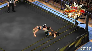 Fire Pro Wrestling World - AJ Lee vs. Charlotte Flair