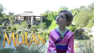 MULAN "Reflection" by Miriam (5 years old) Live Action