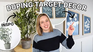 DIY TARGET DECOR 🎯 Studio McGee + Magnolia Hearth & Hand DIY Dupes