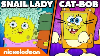 60 MINUTES of SpongeBob’s BEST Disguises 🥸 | Nickelodeon Cartoon Universe