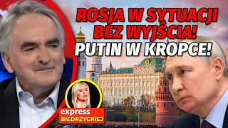 Rosja W SYTUACJI BEZ WYJŚCIA! Putin WIE, ŻE NIE WYGRA? Raczyński: Tylko ONI MOGĄ WPŁYNĄĆ na Rosję