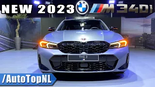 2023 BMW 3 Series LCI M340i in BMW Individual Frozen Pure Grey II by AutoTopNL