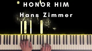 Hans Zimmer - Gladiator - Honor Him | Piano Cover