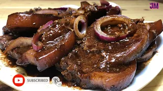 PORKCHOP STEAK RECIPE/GAWIN MO ITO SA KARNE NG BABOY SAUCE PA LANG ULAM NA/SIMPLENG PORKSTEAK YUMMY