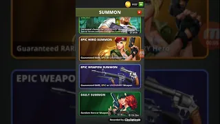 Puzzle Combat Mercenary event summons