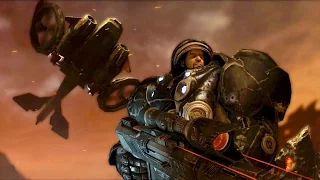 Gates of Hell: Jim Raynor and Dominion Forces Begin the Invasion on Char (Starcraft 2)