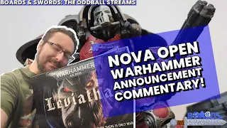Nova Open 2023 Games Workshop Announcement Commentary Stream!