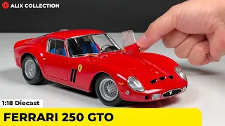 Unboxing of Ferrari 250 GTO 1:18 Diecast Model Car by Kyosho (4K)