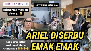 ARIEL DISERBU EMAK EMAK KOMPLEK SAAT SHOOTING