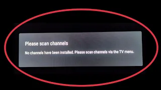 Realme Smart TV Fix Please scan channels No Channels have been installed. Via the Tv Menu Problem