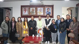 Grand welcome for Sikkim talents Monika Rai and Vivek Basnet