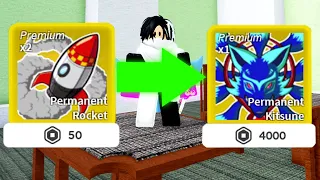 COMEÇO COM UMA ROCKET PERM MAS A CADA TROCA SUBO DE FRUTA PERM NO BLOX FRUITS