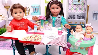 Play Dolls collection of family routines for kids!