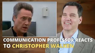 Communication Professor Reacts to Christopher Walken's Lion Speech