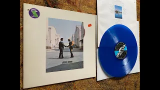 PINK FLOYD - Wish You Were Here - Have A Cigar - Vinyl, LP - RARE Blue !! ORIG GERMANY 1975