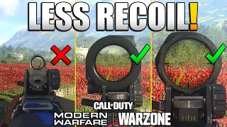 Most Players Dont Know this Optic Exist | How to Have Less Recoil in Warzone | Top Tips to Improve