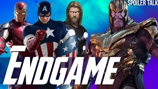 Avengers Endgame Spoiler Talk & Final Battle Easter Eggs - Iron Man Thor Captain America Hulk Thanos