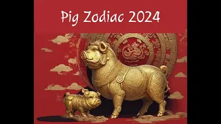 2024 Pig Horoscope: Thrive in Dragon Year | Success, Love & Wealth Insights!