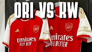 Jersey Arsenal Original vs Jersey KW