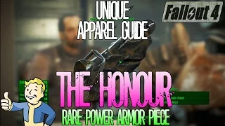 Fallout 4 | The Honor | Unique Rare Apparel | Location Guide (Unique Power Armor)