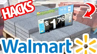 Why EVERYONE is grabbing $1 PAVERS from Walmart for their outdoor patio!