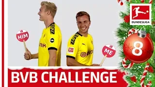 Götze and Brandt on Dancing, Swag & More - Me or Him Challenge | Bundesliga 2019 Advent Calendar 8