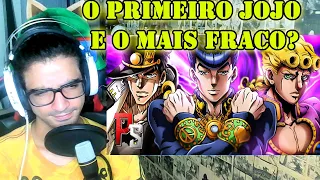 REACT - OS JOJOS MAIS FORTES DE JOJO'S BIZARRE ADVENTURE (Top Joestar) | Player Solo