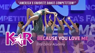 Best Lyrical // BECAUSE YOU LOVE ME - Elite Dance Academy