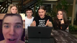 Little Big оценивают Alex U feat. DivaDiv - Не Трогай Лицо [REACTION]