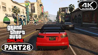 Grand Theft Auto 5 Online Gameplay Walkthrough Part 28 - GTA Online PC 4K 60FPS