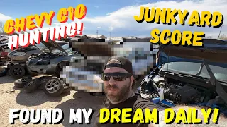 Junkyard Surprise! My Dream Daily and Chevy C10 parts hunting!!