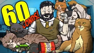 THE CATS ARE TAKING OVER - 60 Seconds (CATomic Adventure DLC) Cat Ending