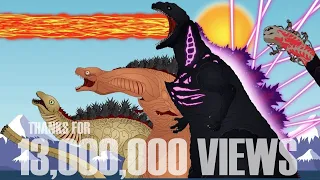 Evolution of Shin Godzilla and All Godzilla Cartoons compilation (2019) | PANDY Animation 14