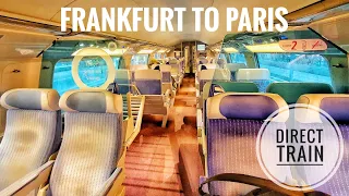 TRAVELLING POST-PANDEMIC 2021 | FROM FRANKFURT TO PARIS BY DIRECT TRAIN AT 39€ | GERMANY TO FRANCE |