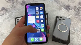 Краткий обзор iPhone XR в корпусе 13Pro