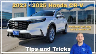 2023 - 2024 Honda CR-V Tips and Tricks