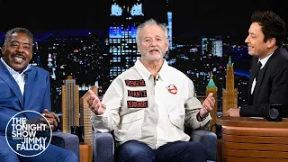 Bill Murray and Ernie Hudson Interrupt Jimmy's Monologue to Talk Ghostbusters: Frozen Empire