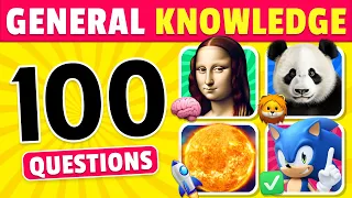 🧠 How Good is Your General Knowledge? Take This 100-Question Quiz To Find Out! ✅