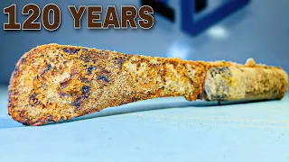 120 Years In Underground? Very Old Rusty Pocket knife Restoration
