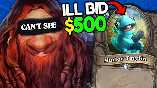 Hearthstone But It’s A Blind Auction