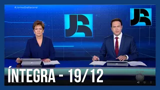 Assista à íntegra do Jornal da Record | 19/12/2020